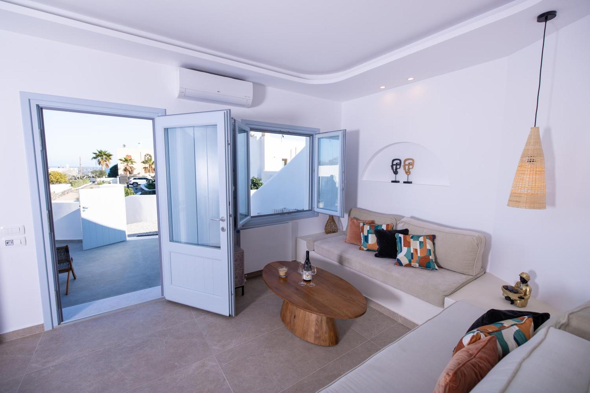 Sn Santorini Apartments Kamári Exteriér fotografie