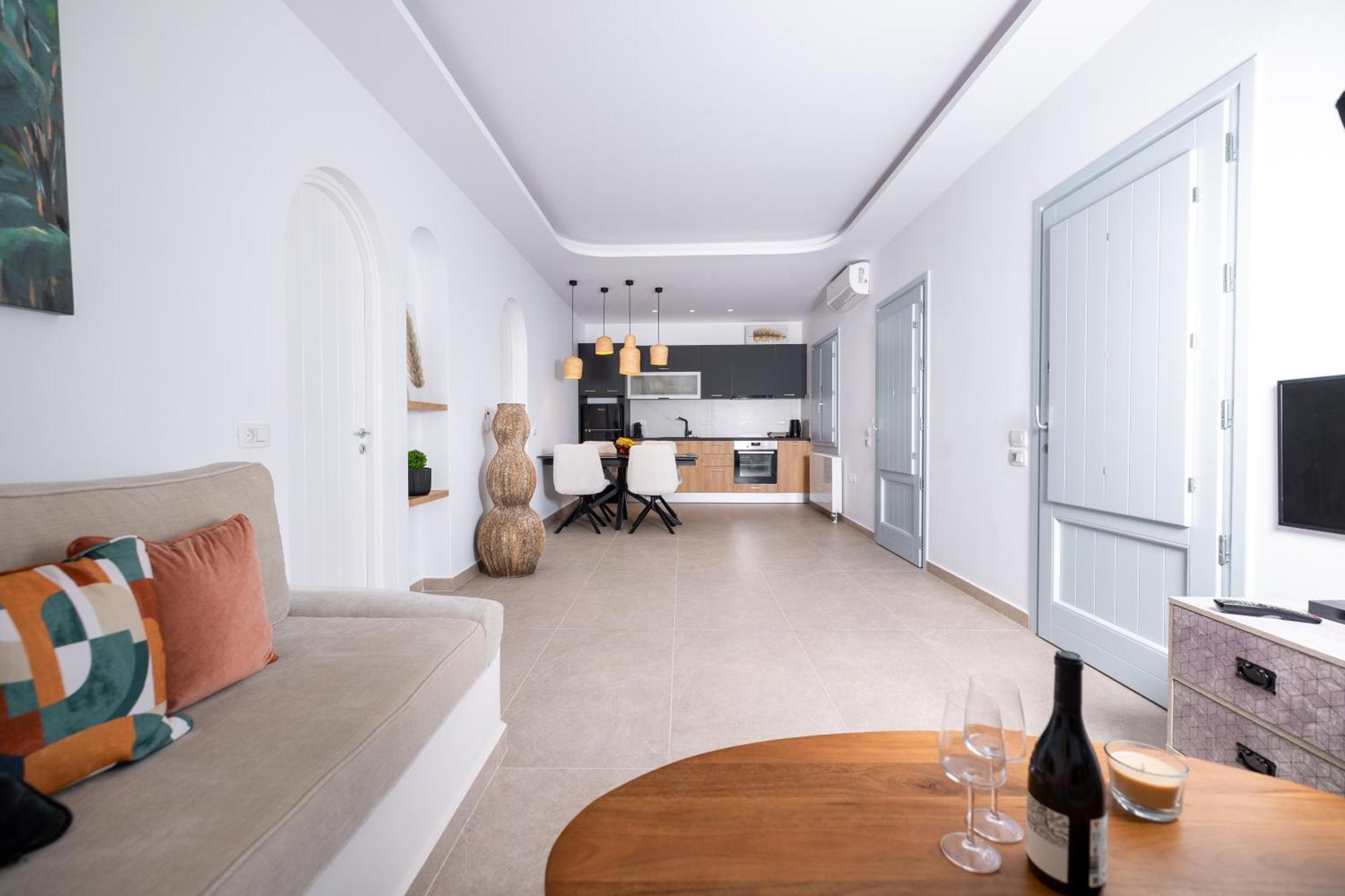 Sn Santorini Apartments Kamári Exteriér fotografie