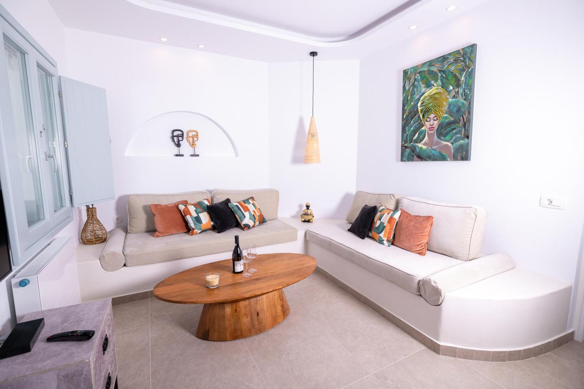 Sn Santorini Apartments Kamári Exteriér fotografie