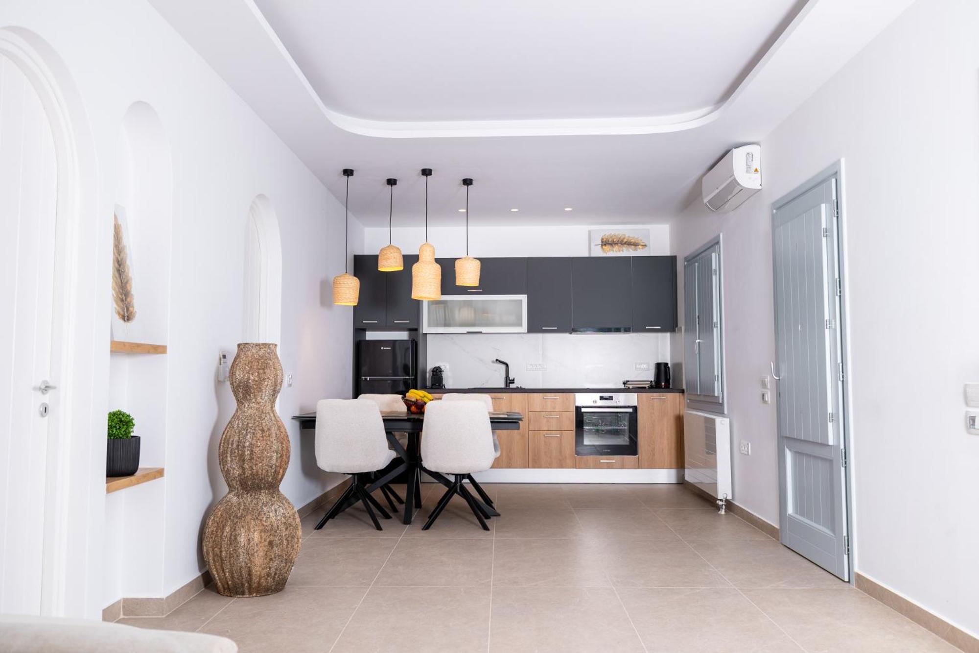 Sn Santorini Apartments Kamári Exteriér fotografie