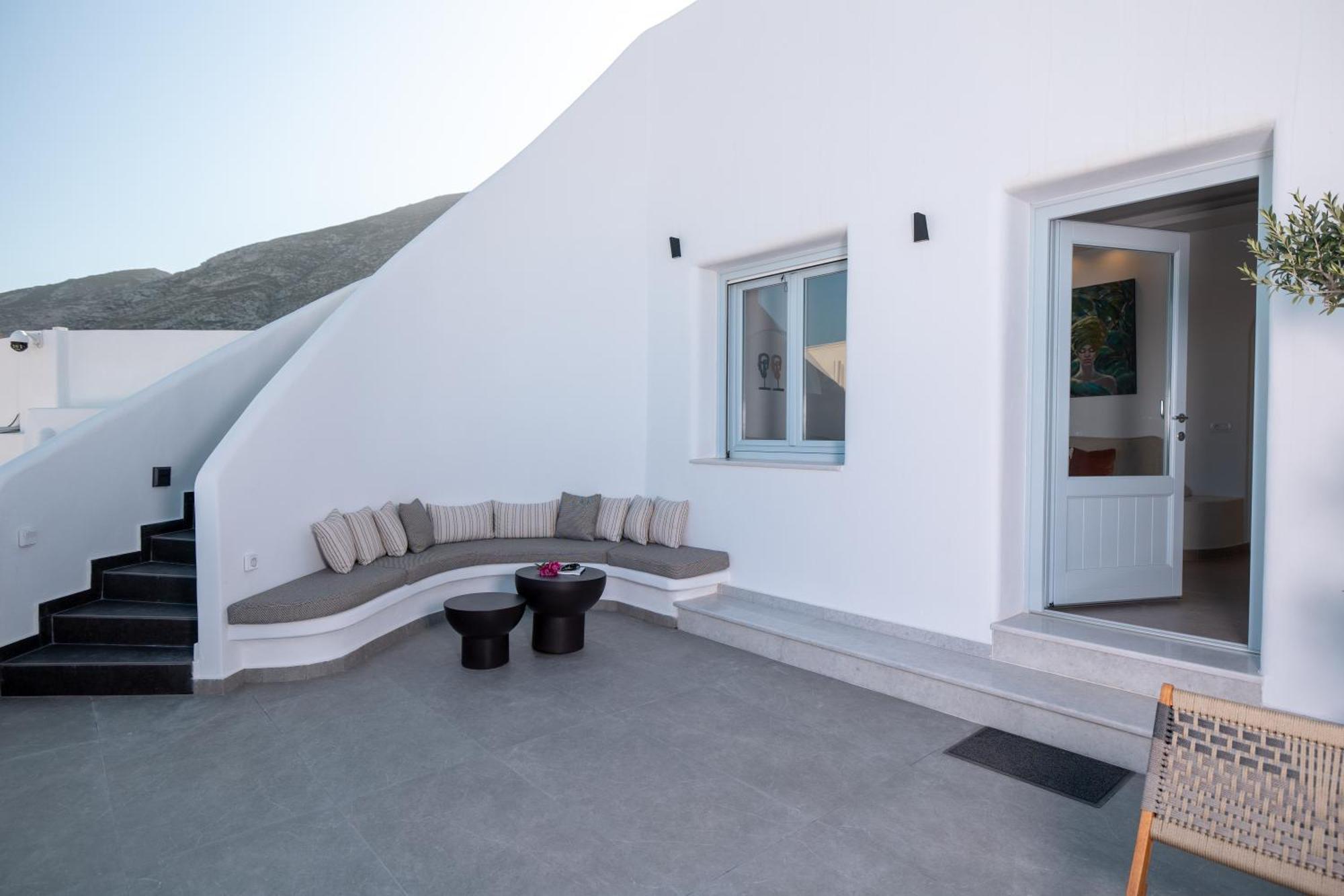 Sn Santorini Apartments Kamári Exteriér fotografie