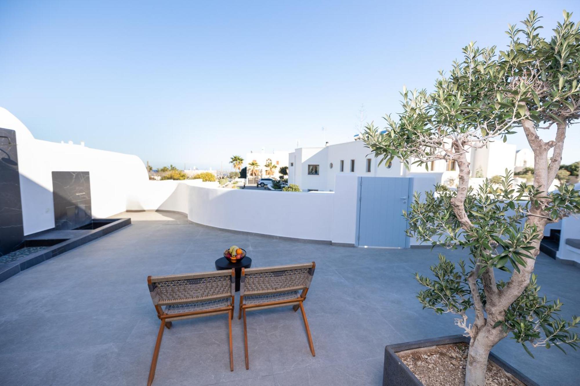 Sn Santorini Apartments Kamári Exteriér fotografie